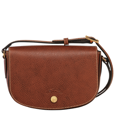Épure S Crossbody bag , Brown - Leather