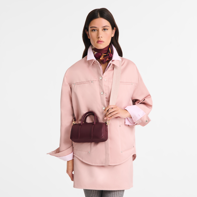 Daylong S Handbag , Pomegranate - Leather