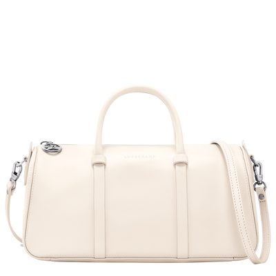 Daylong M Handbag , Ecru - Leather