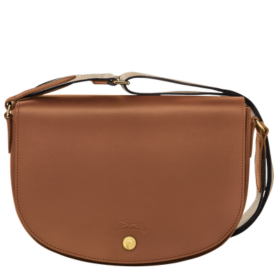 Épure M Crossbody bag , Cognac - Leather