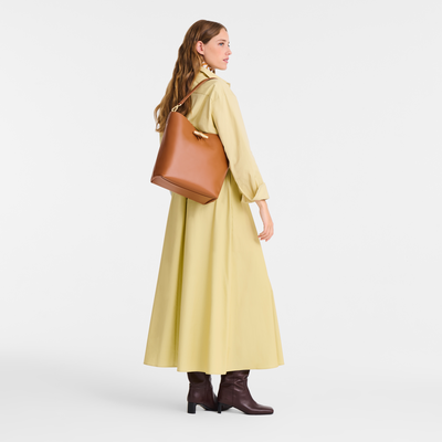 Le Roseau M Hobo bag , Cashew - Leather