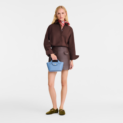 Épure XS Tote bag , Slate - Leather