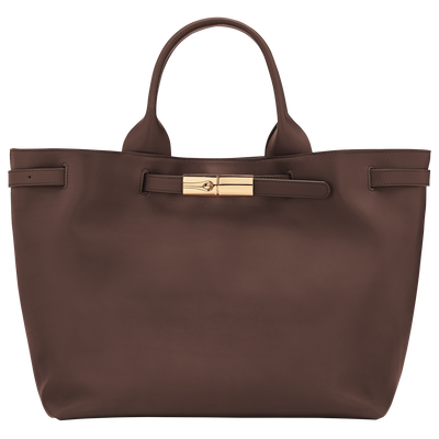 Le Smart Tote bag , Mocha - Leather