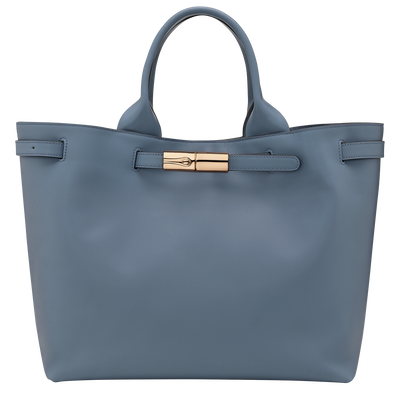 Le Smart Tote bag , Slate - Leather