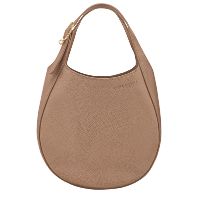 Le Foulonné S Handbag , Biscuit - Leather