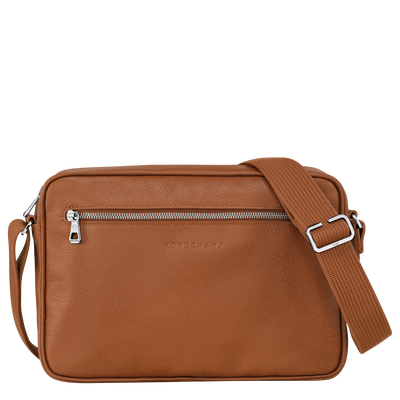 Le Foulonné M Camera bag , Caramel - Leather