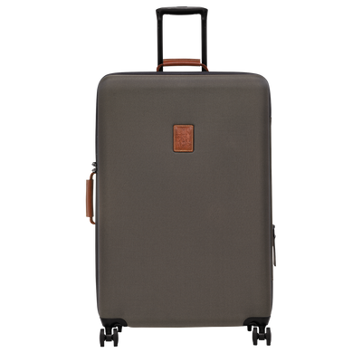 Boxford XL Suitcase , Brown - Recycled canvas
