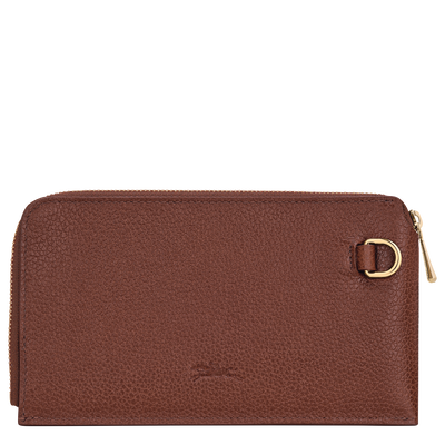 Le Foulonné Pouch , Coffee - Leather