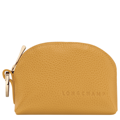 Le Foulonné Coin purse , Nutmeg - Leather