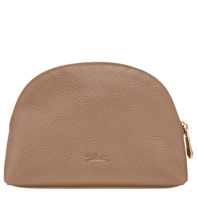 Le Foulonné Pouch , Biscuit - Leather