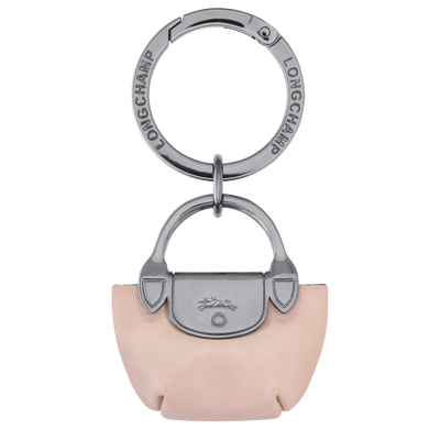 Le Pliage Xtra Key ring , Nude - Leather