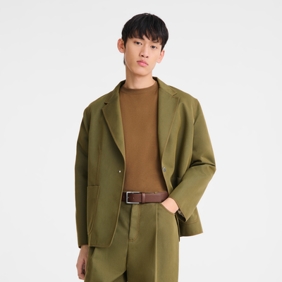 Le Pliage Original Men's belt , Brown - Leather