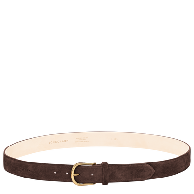 French Charm Men's belt , Mocha - Leather