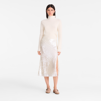Midi skirt , Ivory - OTHER