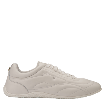 On-The-Go Sneakers , White - Leather