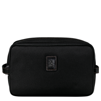 Boxford Toiletry case , Black - Recycled canvas