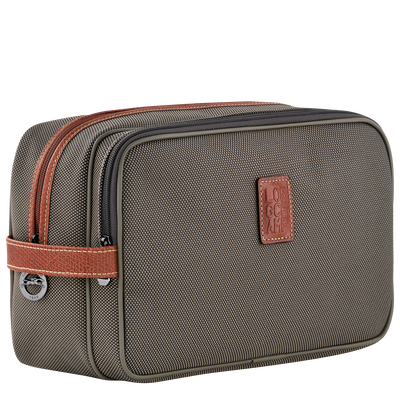 Boxford Toiletry case , Brown - Recycled canvas