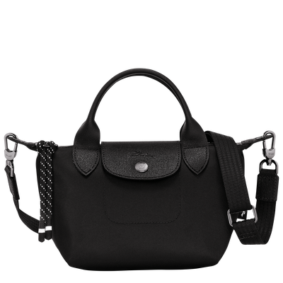 Le Pliage Energy XS Handbag , Black - Recycled canvas