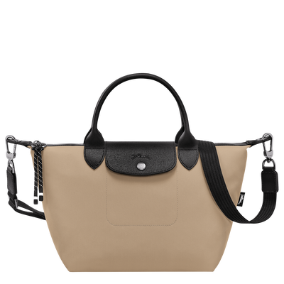 Le Pliage Energy S Handbag , Clay - Recycled canvas