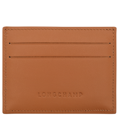 Le Roseau Card holder , Cashew - Leather