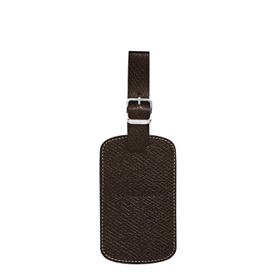 Boxford Luggage tag , Mocha - Leather